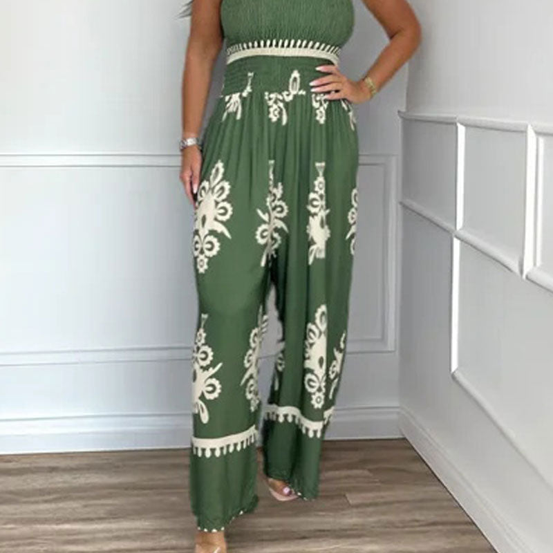 🌞Frühlingserwachen: 50% Rabatt!✨ Damen Ärmelloser Neckholder-Jumpsuit mit weitem Bein – Figurschmeichelnd, komfortabel & vielseitig für Frühling & Sommer