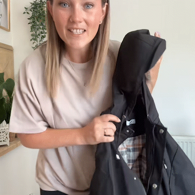 🧥LETZTER TAG 50 % RABATT🌧️💧Ultimative karierte wasserdichte Jacke für Damen🍃