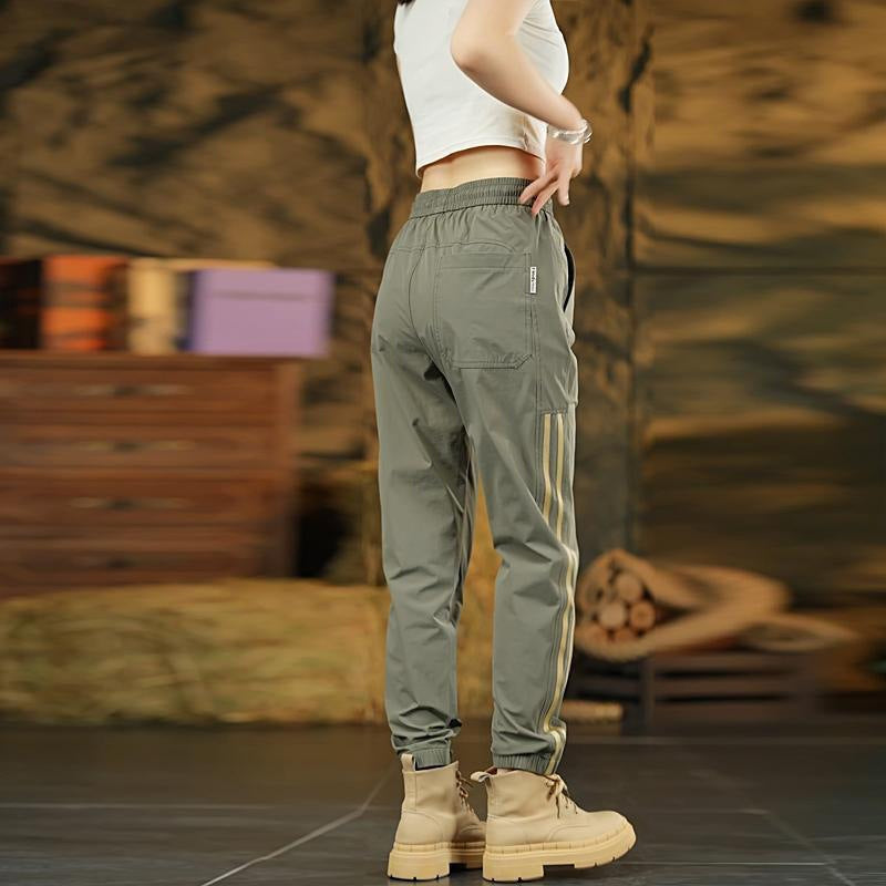 Stilvolle, lässige, atmungsaktive Hose aus Eisseide