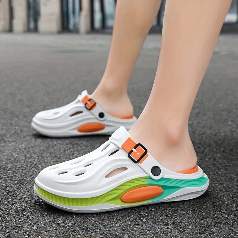 🔥Damen/Herren Sommer Sandalen mit dicken Sohlen, rutschfest