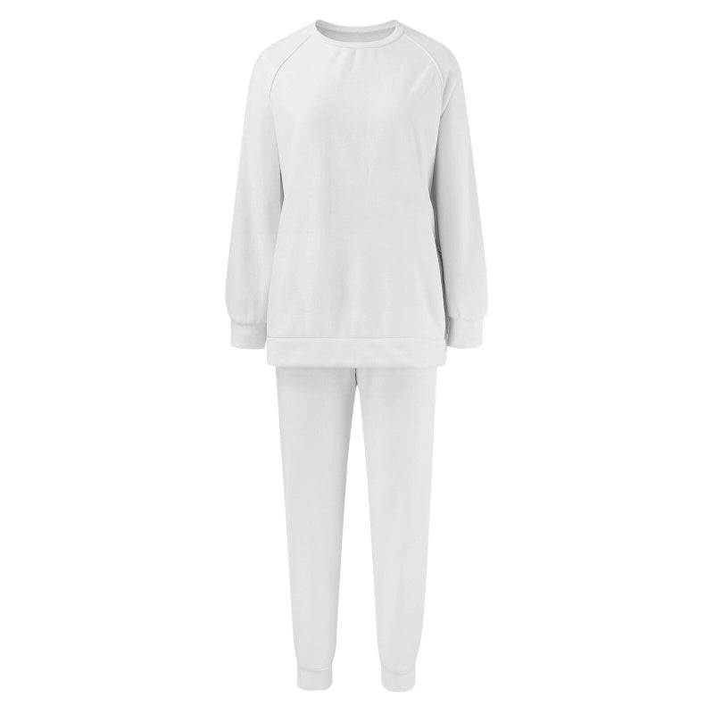 Gemütliches Sweatshirt- und Hosen-Zweiteiler-Set für Damen
