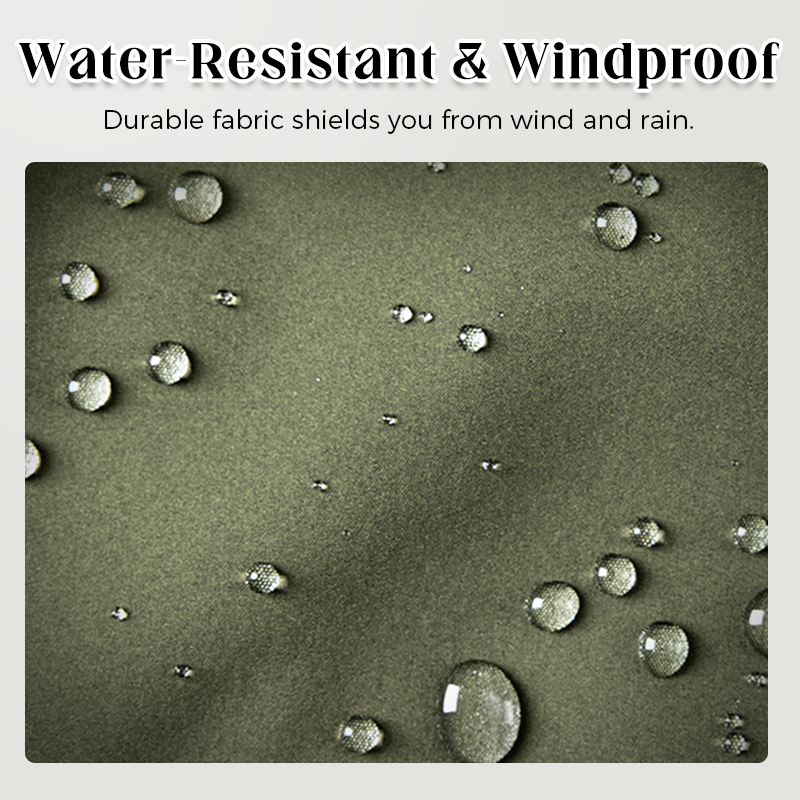 Gefüttertes winddichtes Herren-Set: Jacke und Hose