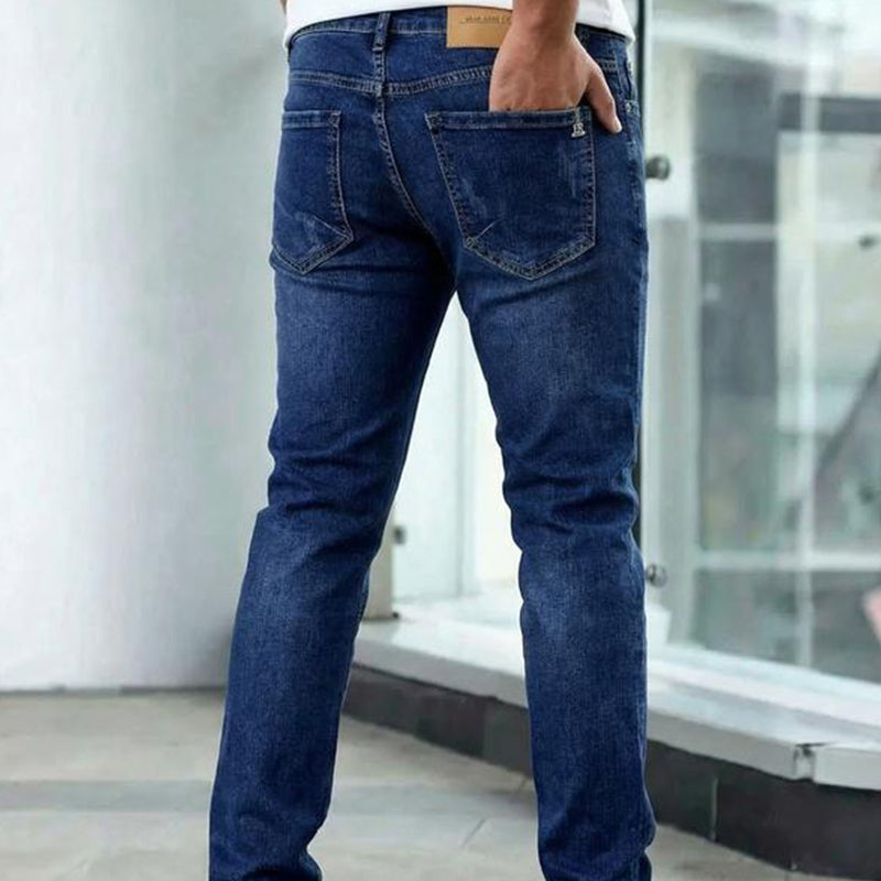 🌞Frühlingserwachen: 50% Rabatt!🔥Die ultimative Komfort-Jeans: Herren Slim-Fit Stretch-Jeans im Vintage-Look