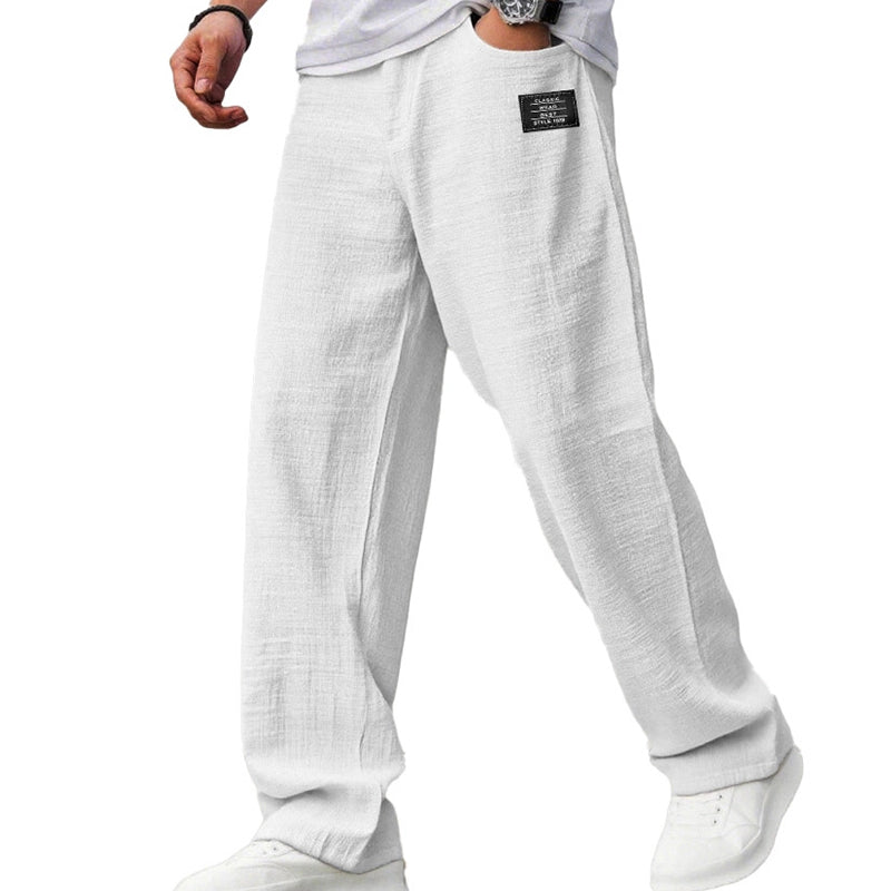 🌞Frühlingserwachen: 50% Rabatt!☁️Sommer-Essential: Atmungsaktive Baumwoll-Leinen-Hose für Herren – Maximaler Komfort & Stil