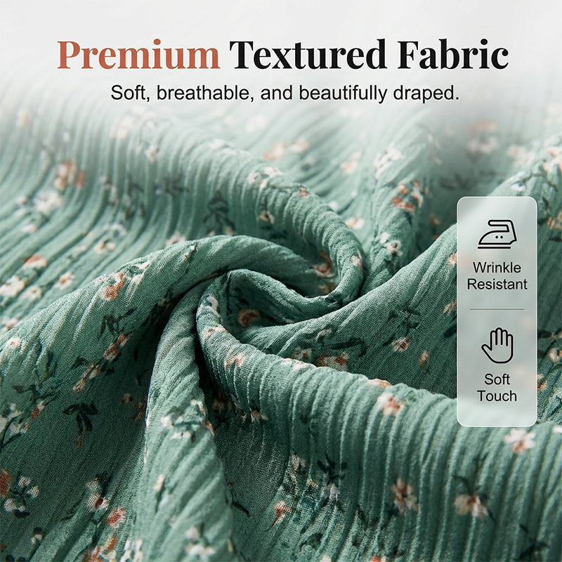 Women's Floral High-Waist A-Line Maxi Skirt